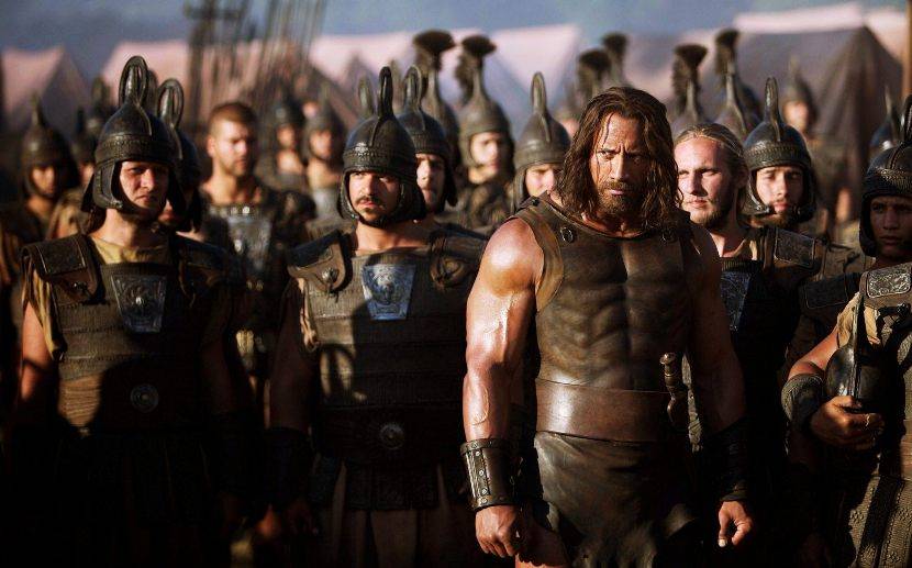 Dwayne Johnson (far right) plays Hercules in HERCULES, from Paramount Pictures and Metro-Goldwyn-Mayer Pictures. H-02059R
