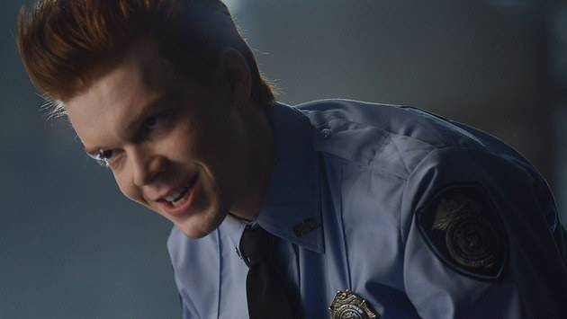 GOTHAM: Jerome Valeska (special guest Cameron Monaghan) in the Rise of the Villains: “Knock, Knock” episode of GOTHAM airing Monday, Sept. 28 (8:00-9:00 PM ET/PT) on FOX. ©2015 Fox Broadcasting Co. Cr: Nicole Rivelli/FOX.