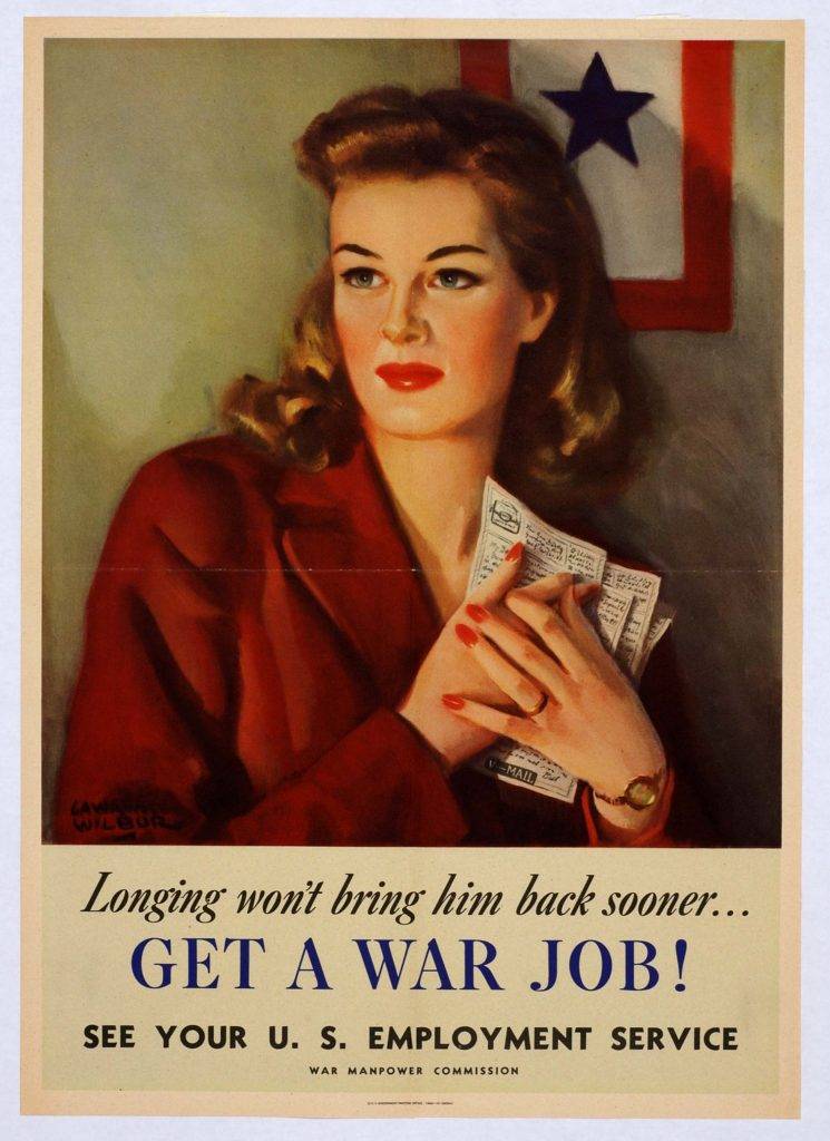 get a war job