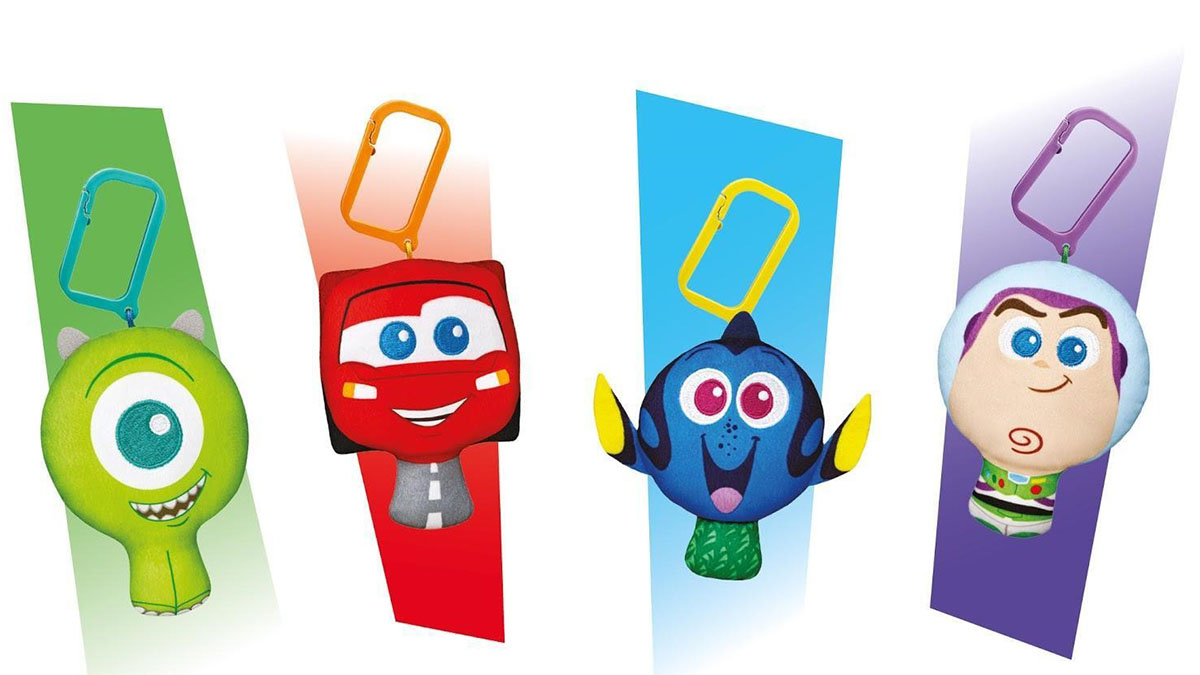 McLanche Feliz personagens Pixar