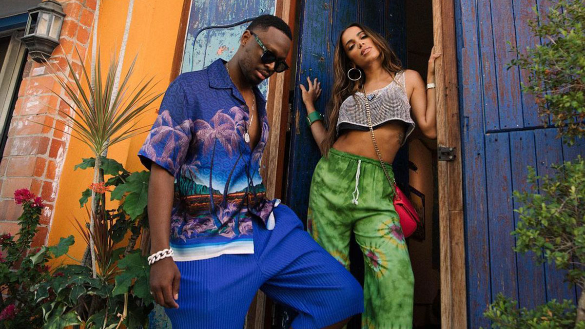 anitta cantando em francês parceria internacional Dadju clipe