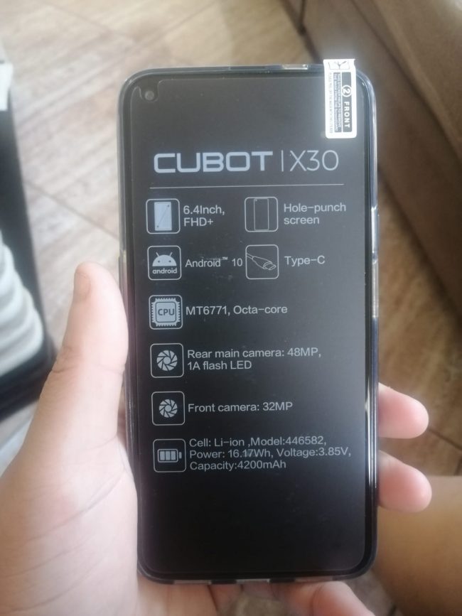 CUBOT X30