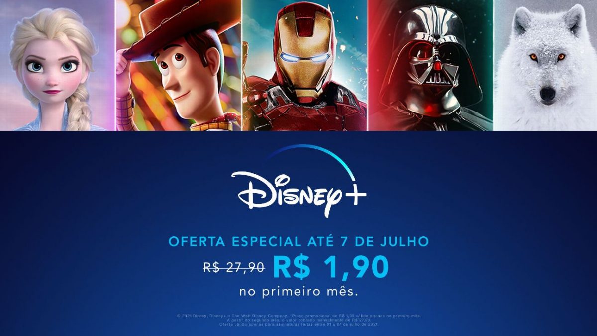 Disney+ promoção julho