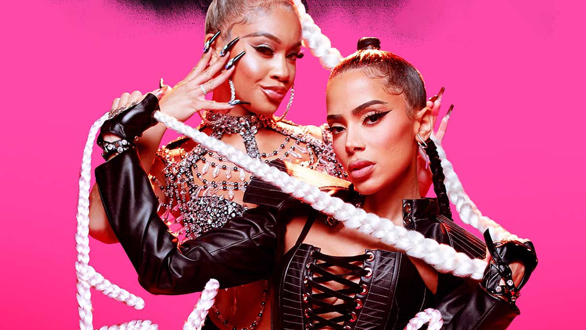 Anitta Saweetie Faking Love cover capa