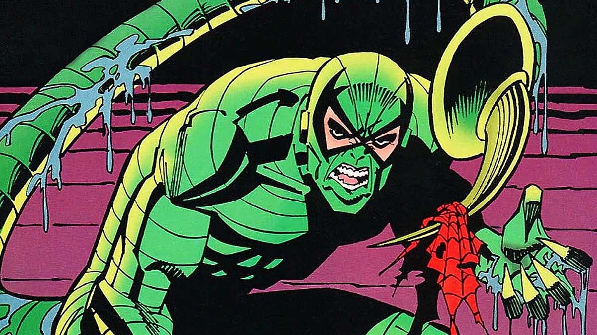 escorpião futuro do homem-aranha no universo cinematográfico da marvel