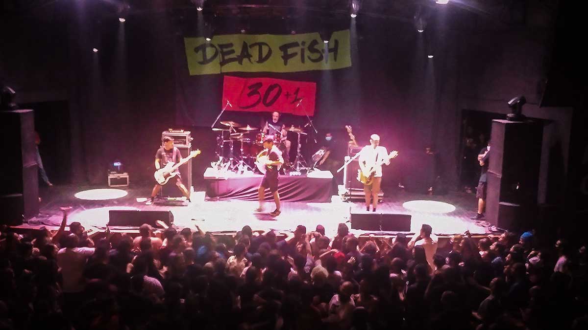 Dead Fish show Circo Voador RJ fevereiro 2022 foto Leonardo Lopes