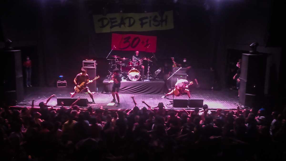 Dead Fish show Circo Voador fevereiro 2022 Foto Leonardo Lopes