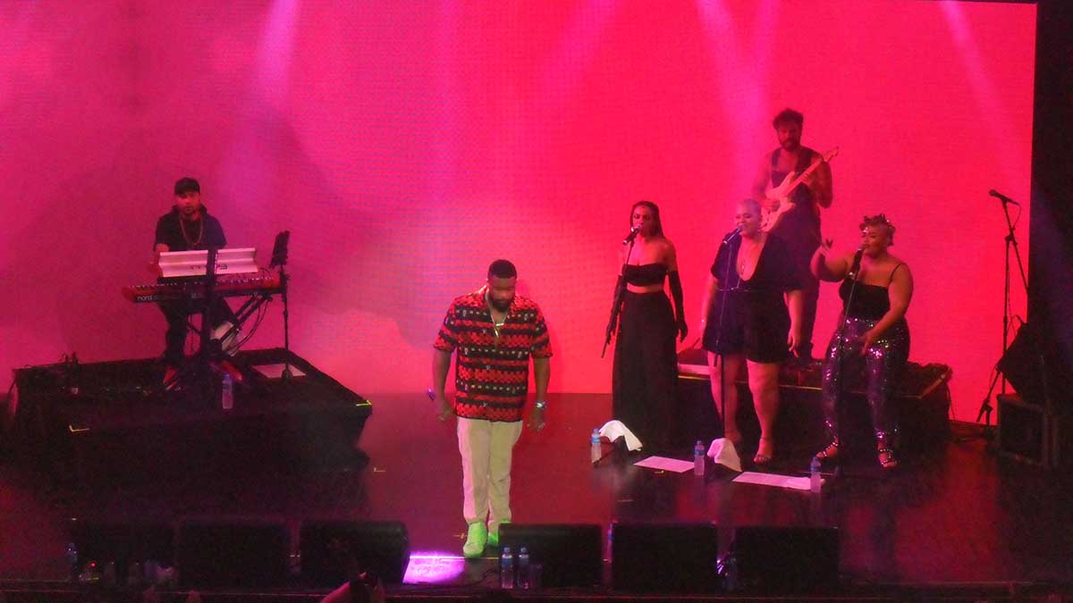 Baco Exu do Blues março de 2022 show no Circo Voador foto Carla Lima Cabral