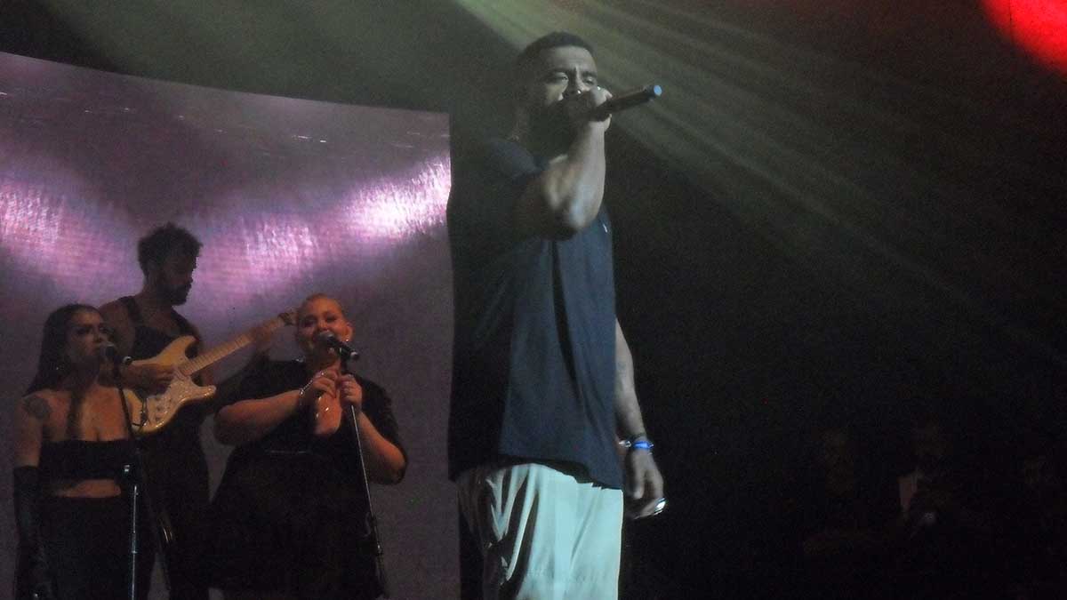 Baco Exu do Blues show no Circo Voador março de 2022 foto Carla Lima Cabral