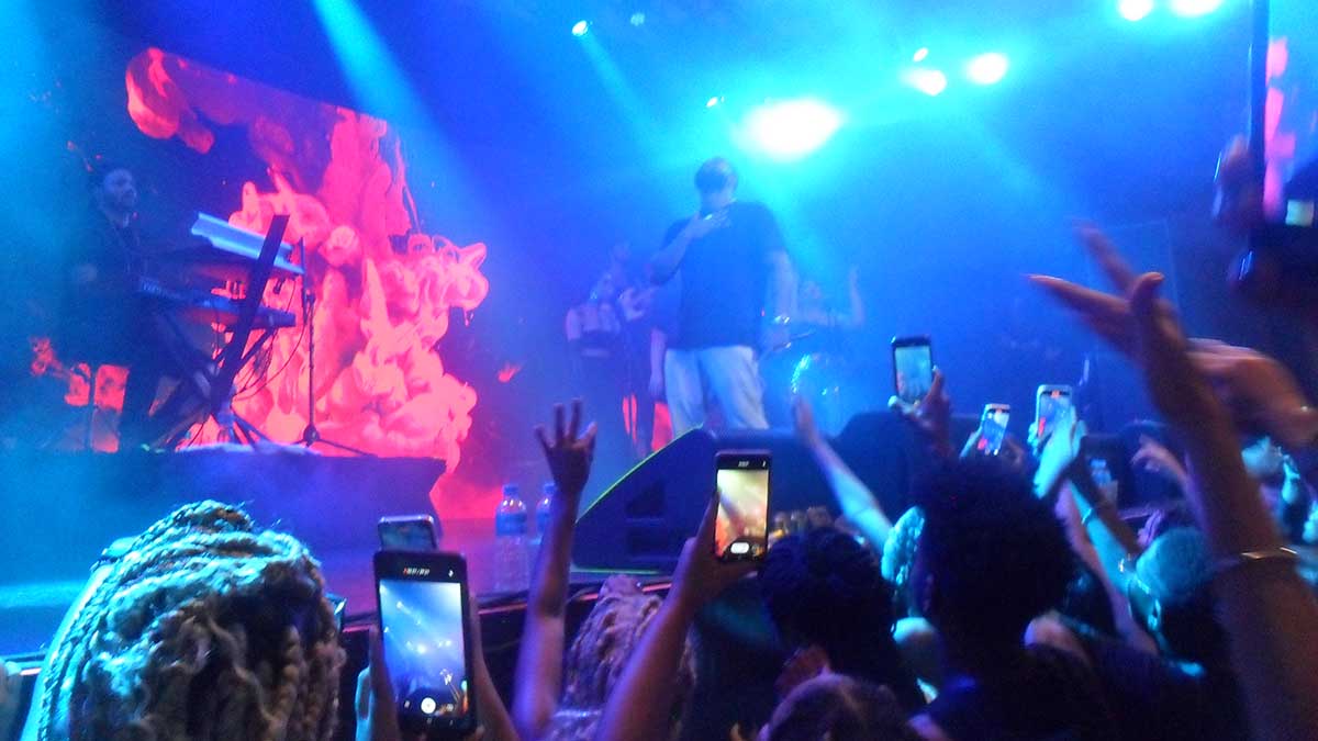 Baco Exu do Blues show no Circo Voador março de 2022