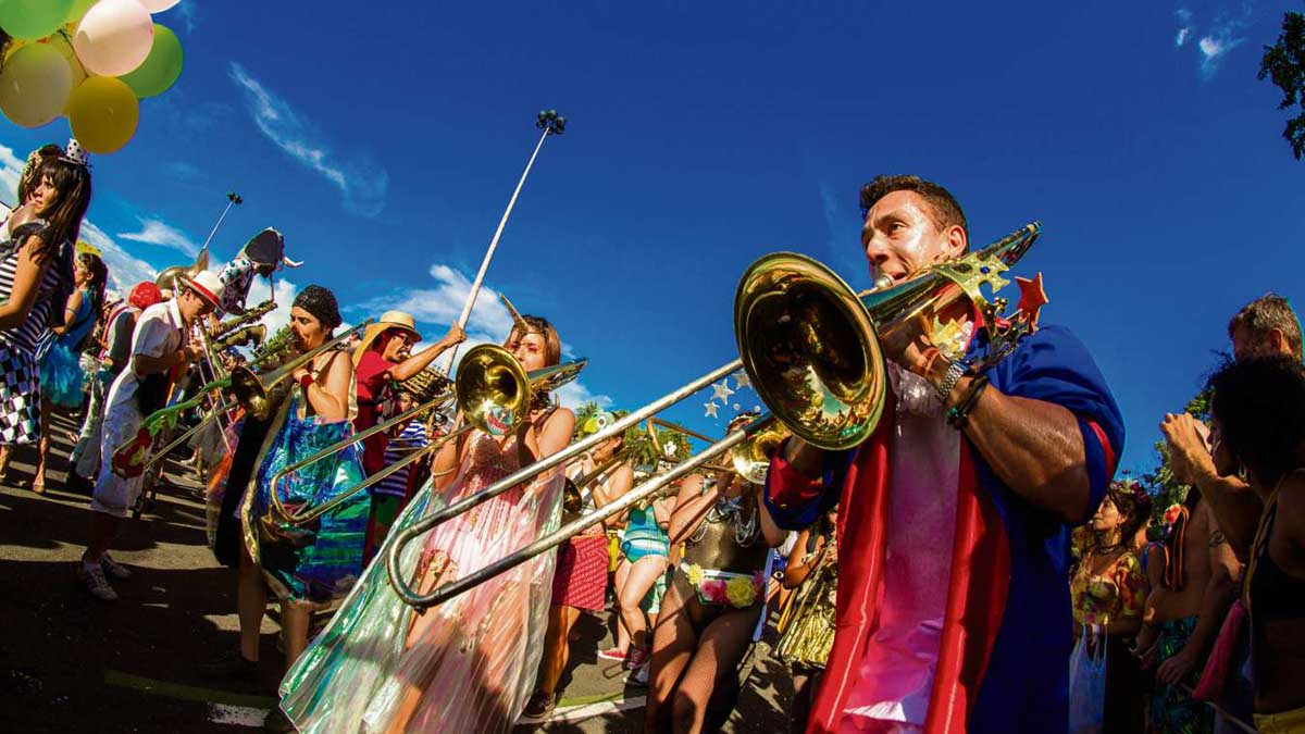 Orquestra Voadora show no Circo Voador abril de 2022 crédito Phill Whizmann