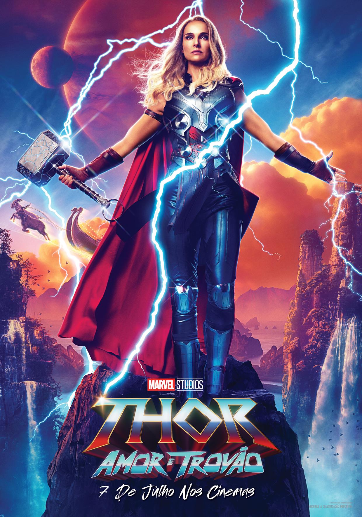 Thor Amor e Trovão personagens Jane Foster