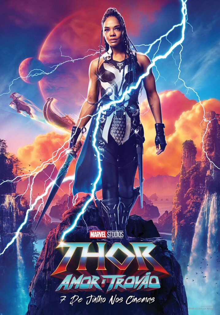 Thor Amor e Trovão personagens Valquíria