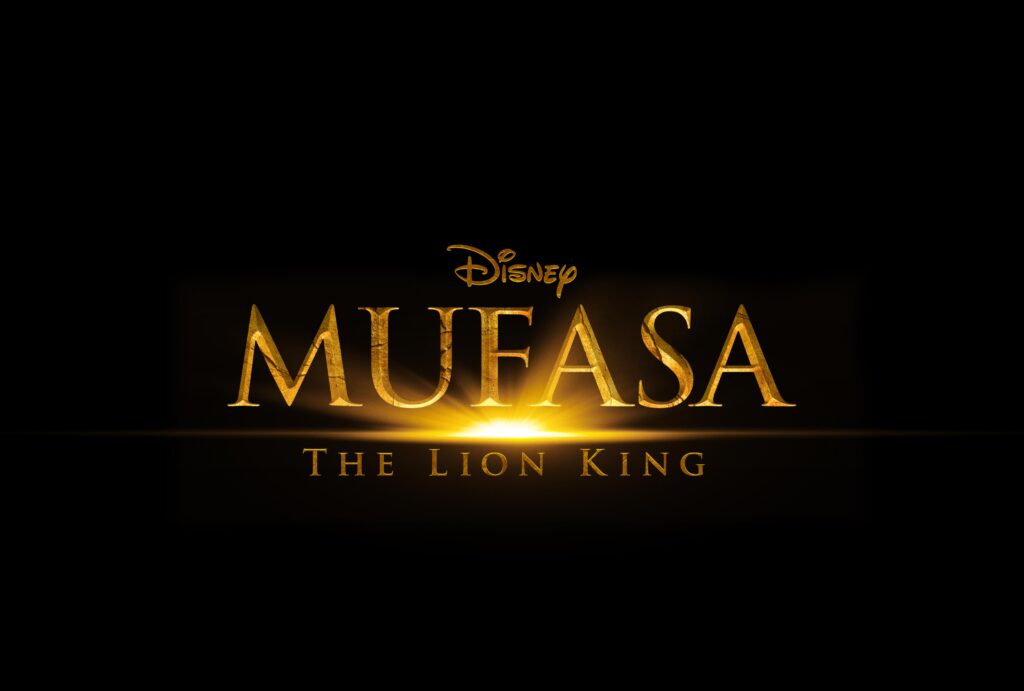 Novidades da D23 2022 Mufasa O Rei Leão 2024 logo