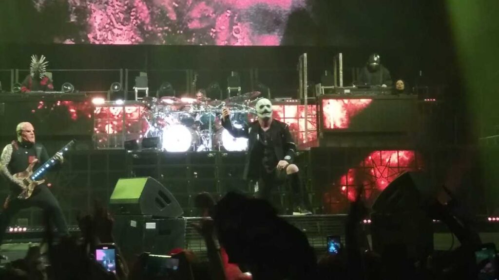 Slipknot show na Jeneusse Arena no Rio de Janeiro 2022